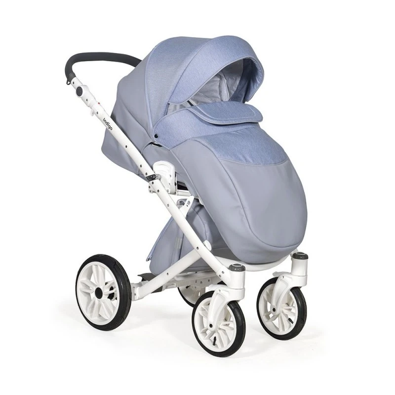 Бебешка количка Baby Giggle,Porto, 2в1, 06 Син